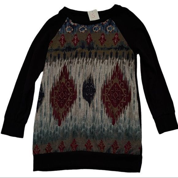 NWT Vision USA Women's Knit‎ Sweater Multicolor Small - Picture 1 of 5